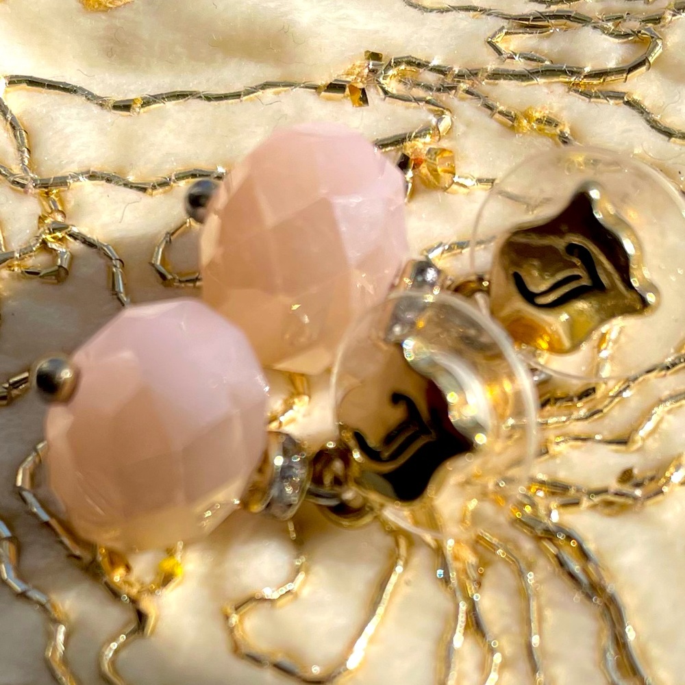 Juicy Couture light puff Pink Earrings